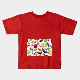 bright colored vegetables Kids T-Shirt